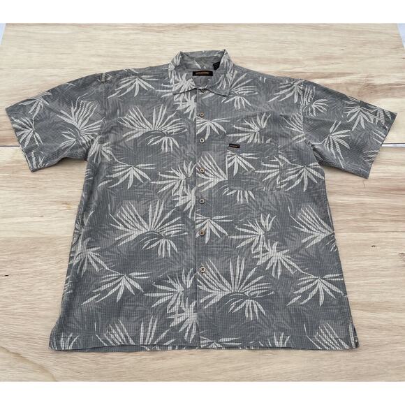 Wolverine Floral Button Down Short Sleeves‎ Shirt Men's Size XL - Picture 1 of 6